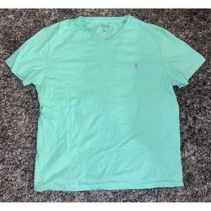 Polo Ralph Lauren V-Neck Green T-shirt